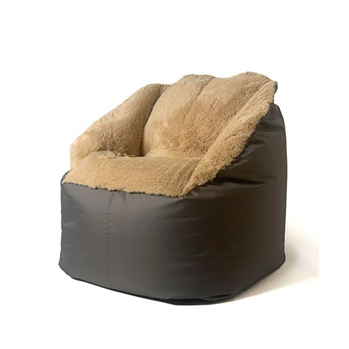 Puff GO GIFT Bronze Oxford tejido antidesgarros